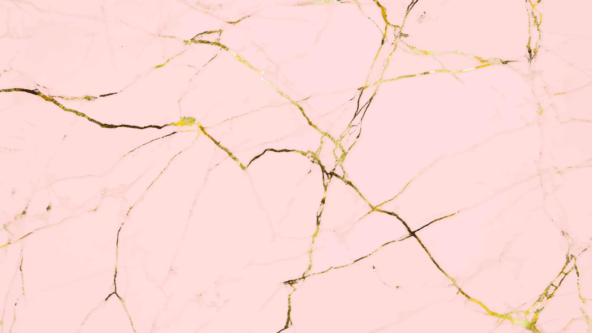 Розовый мрамор с золотыми прожилками